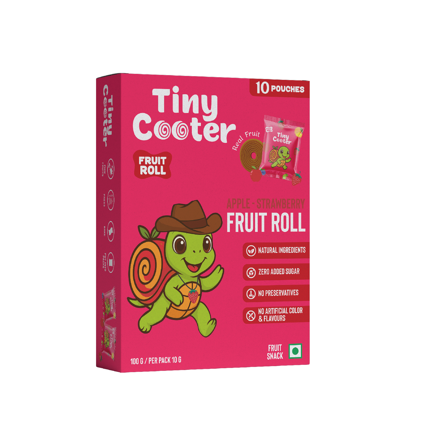 APPLE - STRAWBERRY FRUIT ROLL