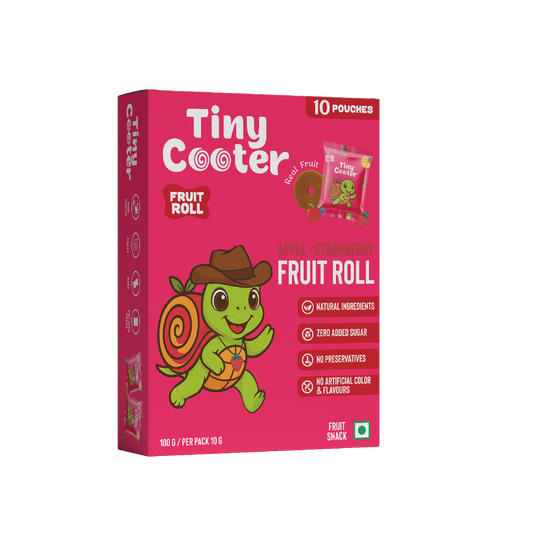 APPLE - STRAWBERRY FRUIT ROLL